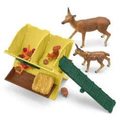 Schleich 42658 Metsäneläinten ruokintapaikka