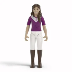 Schleich 42776 ratsastaja Lisan kilparatsastus setti