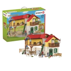 Schleich 42407 suuri Maatila eläimineen ja hoitajineen