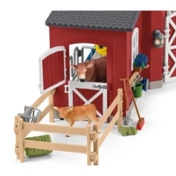 Schleich 42606 suuri Navetta eläimineen ja hoitajineen - Pakkaus viallinen!