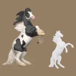 Schleich 72263 Thunder Tinker, ruuna - Collector Black Edition 1:12
