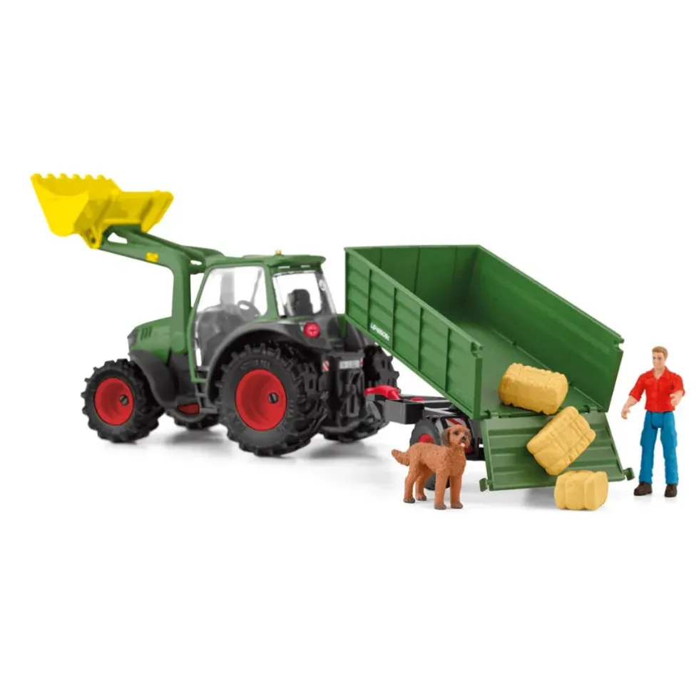 Schleich 42608 Traktori ja perävaunu
