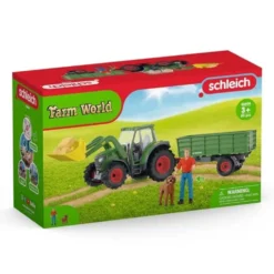 Schleich 42608 Traktori ja perävaunu