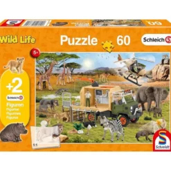 Schmidt Schleich Wild Life palapeli, 60 palaa
