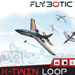 Silverlit Flybotic X-Twin Loop kauko-ohjattava lennokki