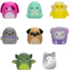 Squish-a-longs 2,5cm hahmo 8kpl pakkaus