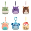Squishmallows Barkevina Chihuahua Clip on maskotti 9cm