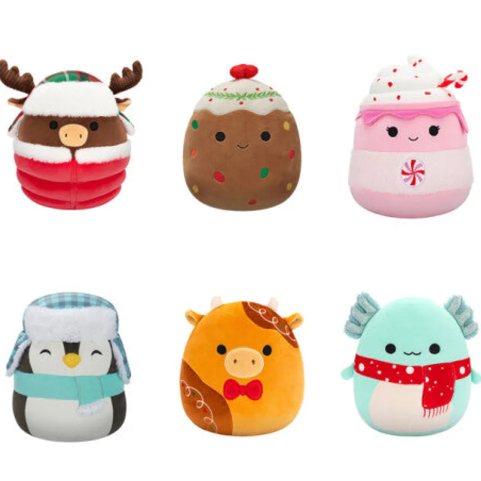 Squishmallows Ethel piparminttu Latte -pehmolelu 19cm - Christmas edition