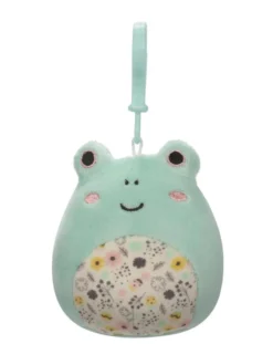 Squishmallows Fritz sammakko Clip on maskotti - 9cm