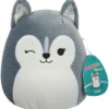 Squishmallows Heidi Husky koira pehmolelu 19cm