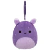 Squishmallows Oha Sea Bunny Clip on maskotti - 9cm