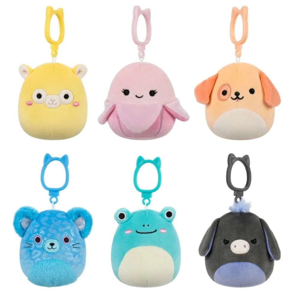 Squishmallows Robert Sammakko Clip on maskotti 9cm