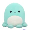 Squishmallows Zobey mustekala -pehmolelu 20cm