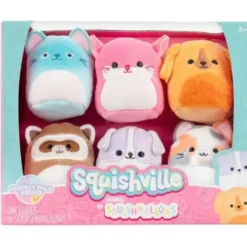 Squishville Perfect Pals Squad hahmot 6kpl