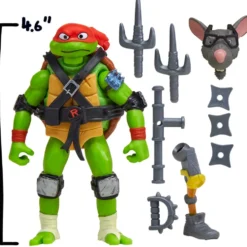 Turtles Tales Of Mutations figuuri ja aseet - Rapfael